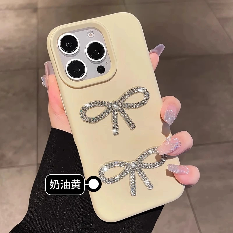 适用苹果16手机壳iphone15promax新款水钻14pro高级感轻奢13女12