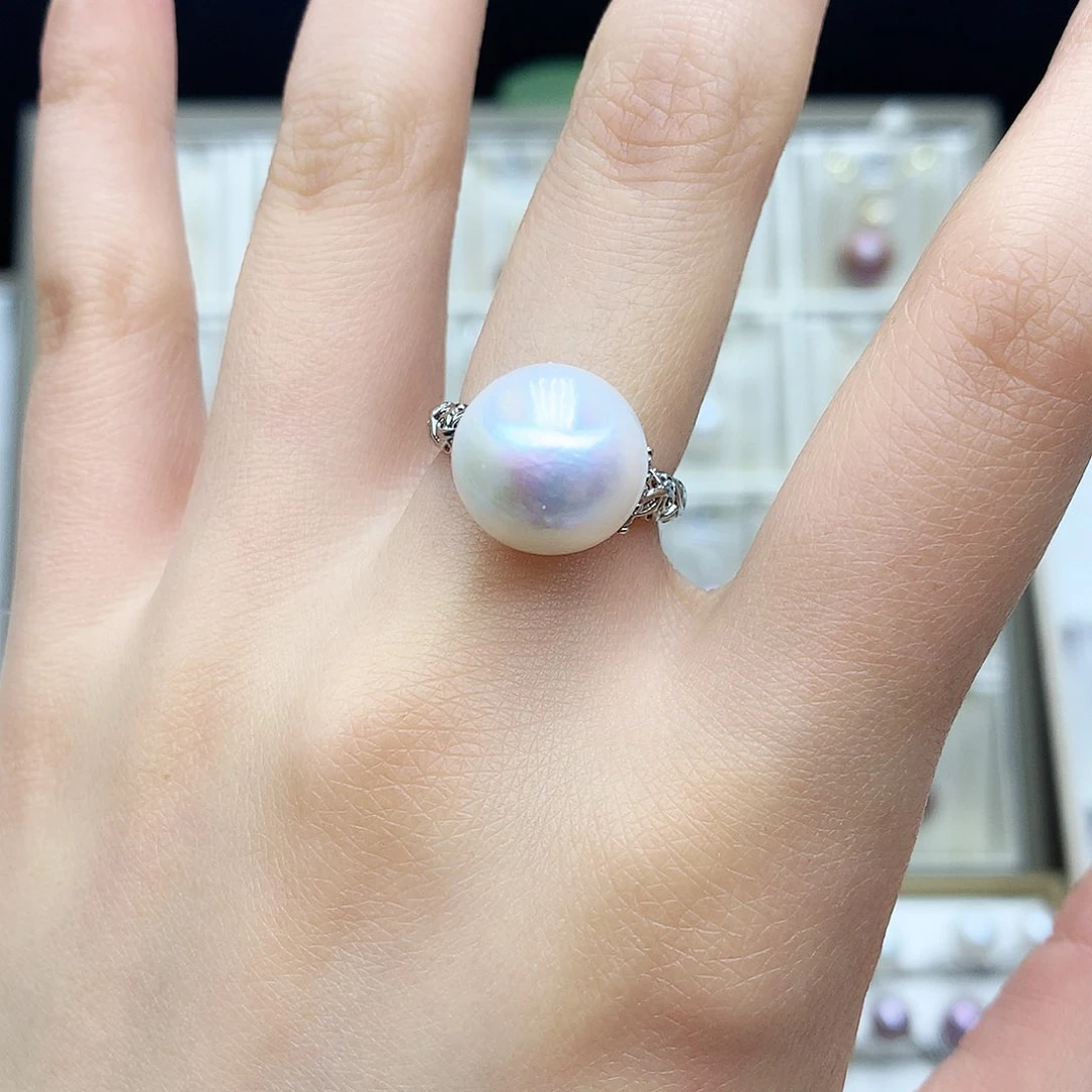 淡水珍珠颈饰合金