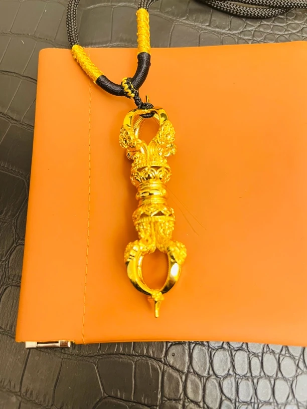 合金吊坠 金刚杵吊坠 大号