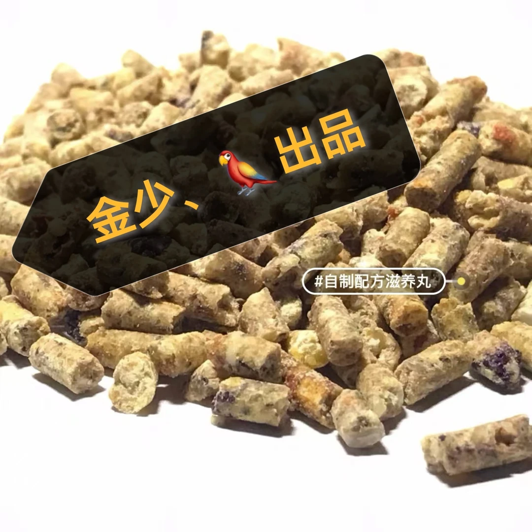 鹦鹉滋养丸 种子粮试吃装25克净重（大中小型鹦鹉类）不含添加，防腐