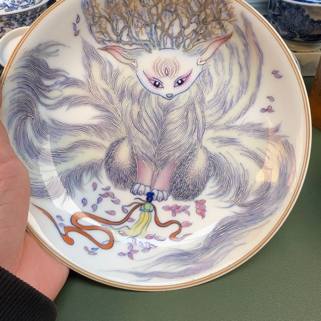 纯手工纯手绘茶具石头17