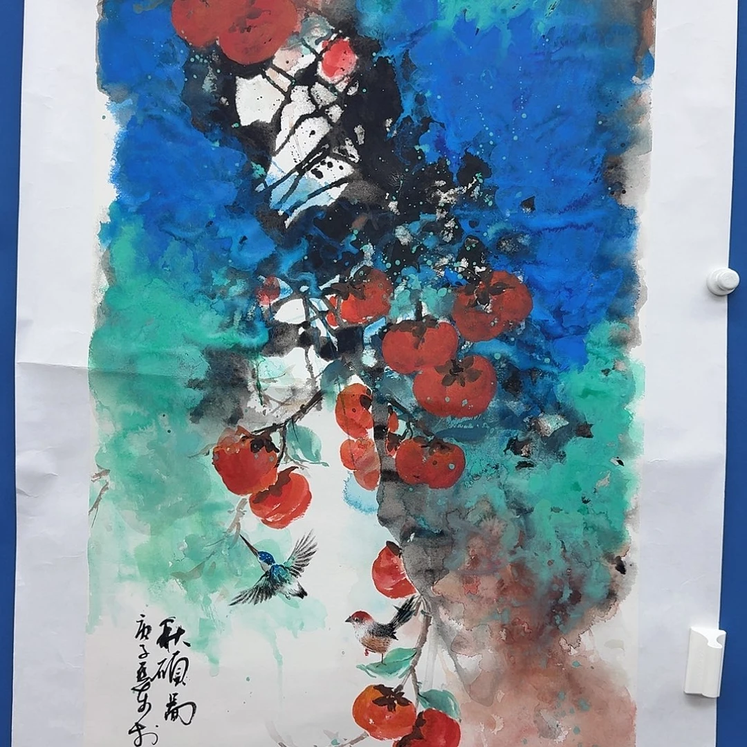 国画多次参加国内外大型