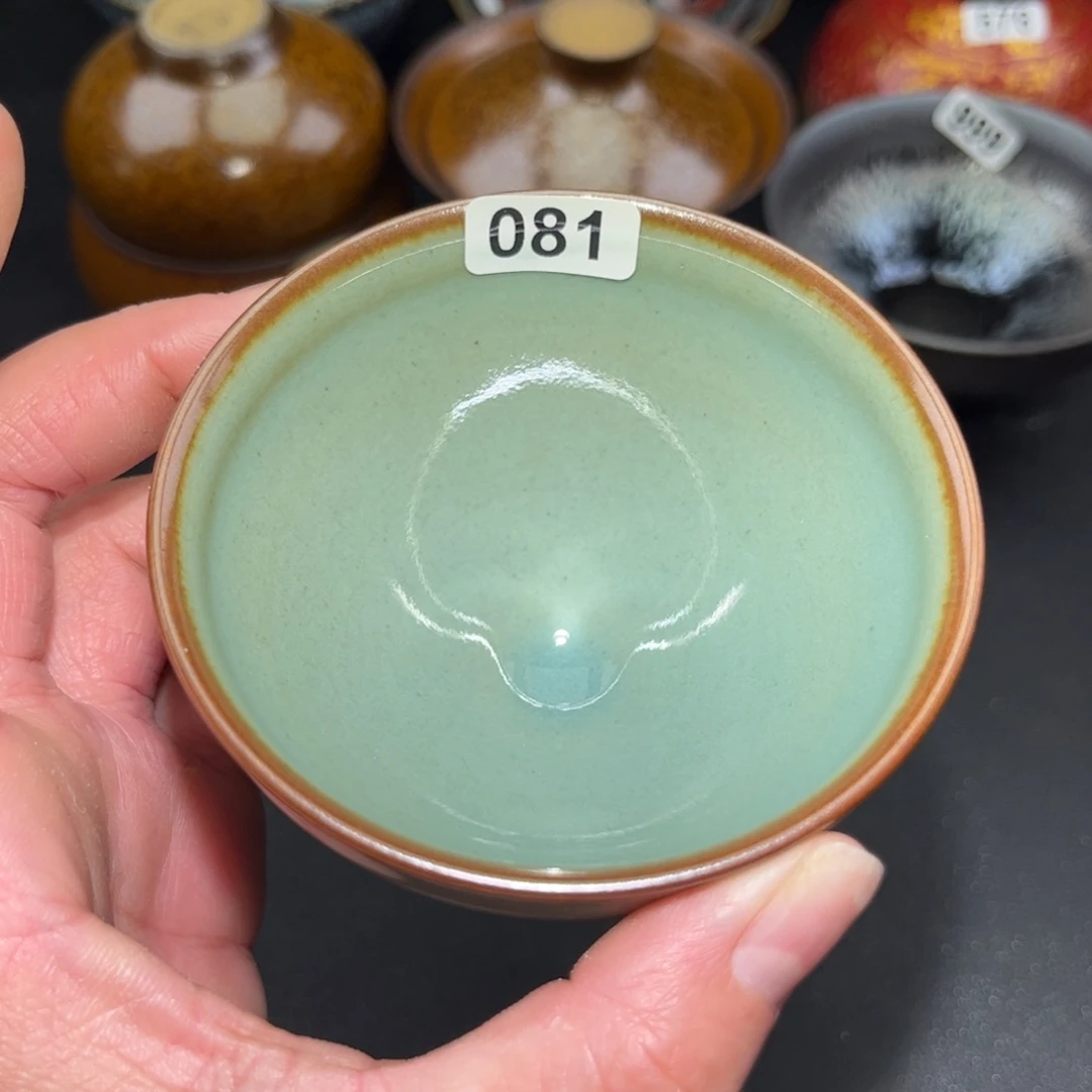 茶盏81 建盏单盏太好看了吧……