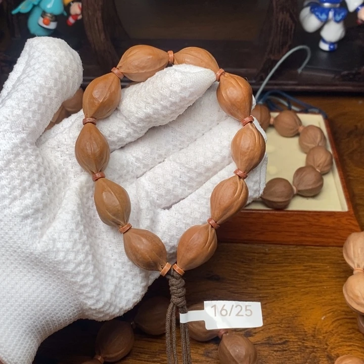 野***笑橄榄核手串/手链16三面佛