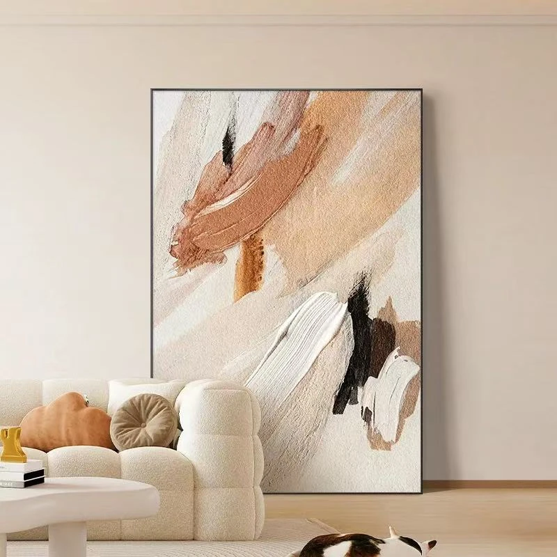 手工装饰品砂岩画轻奢轻奢客厅创意家用