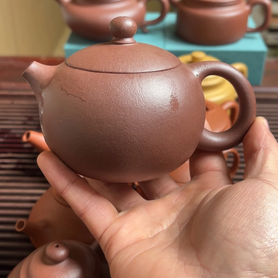 紫砂茶壶浮**梦半手工瑕疵