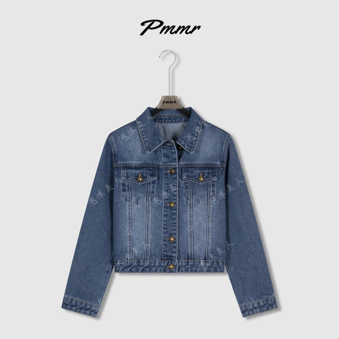 2025秋季女装新款牛仔外套显瘦百搭简约休闲时尚洋气静奢风