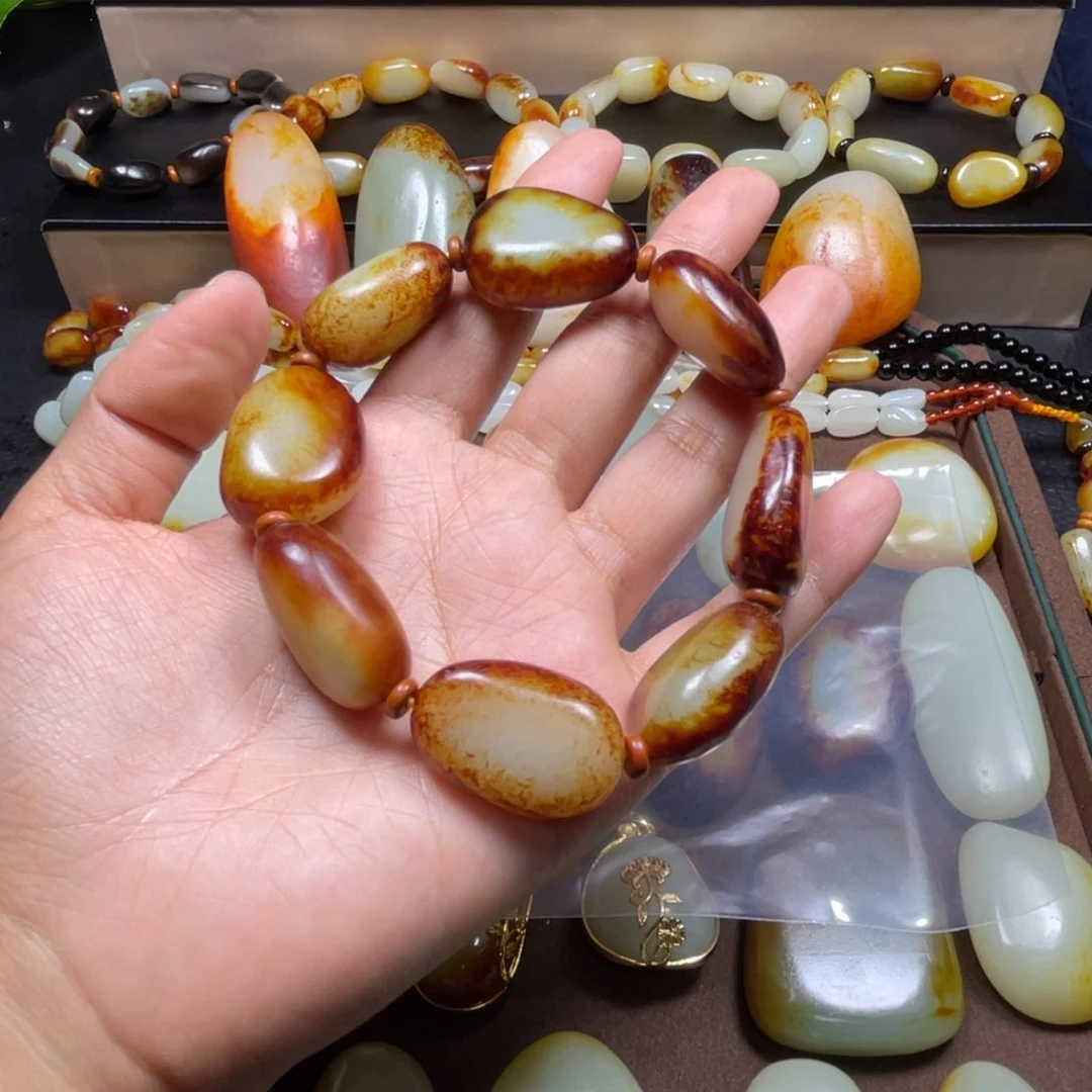 和田玉未镶嵌颈饰用****3