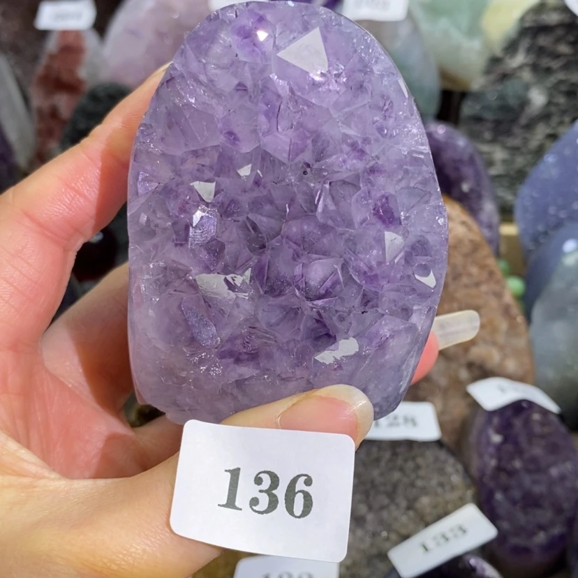 【闪购商品】未镶嵌大型摆件（非配饰）紫晶