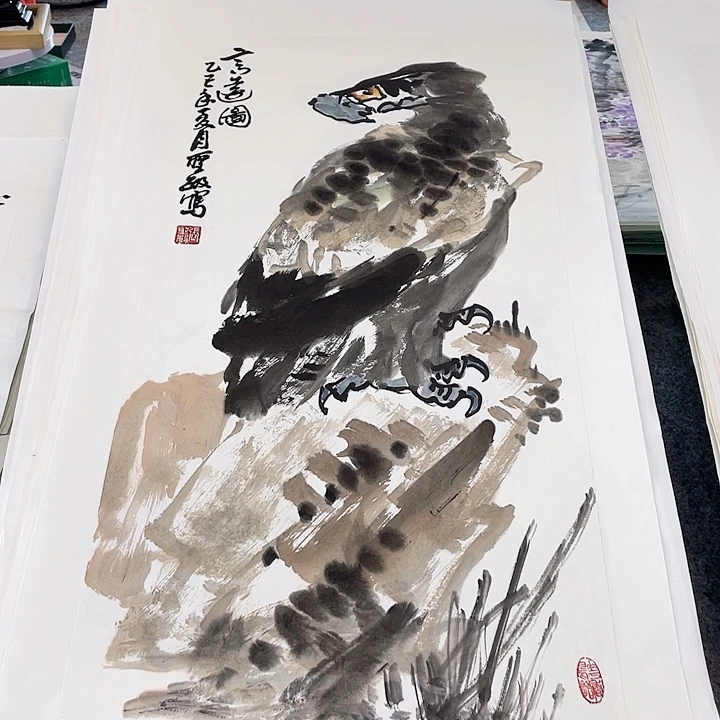 国画张圣敏先生纯手绘作品