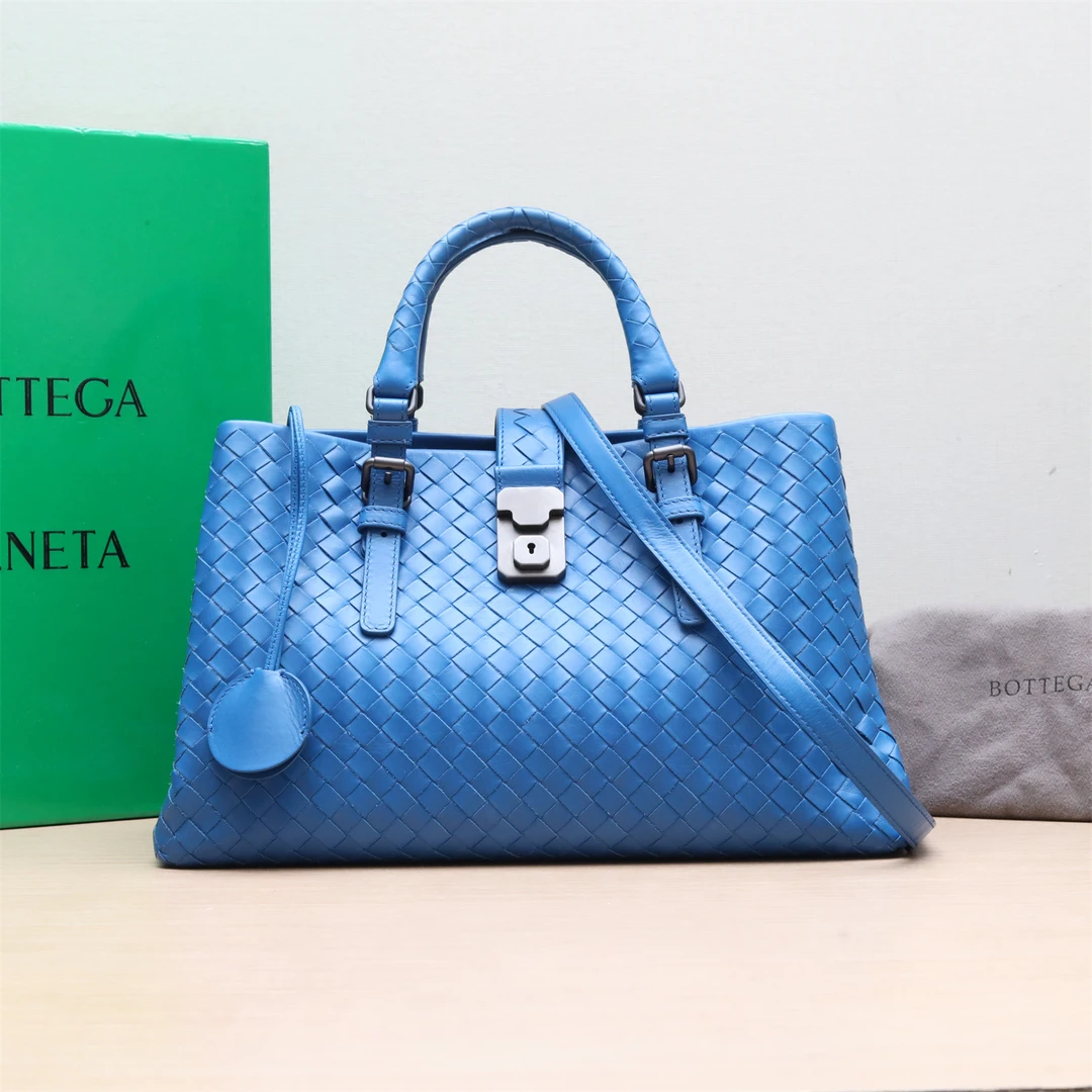 99新 BOTTEGA VENETA/葆蝶家 单肩包 小号 31 蓝色 P234038826