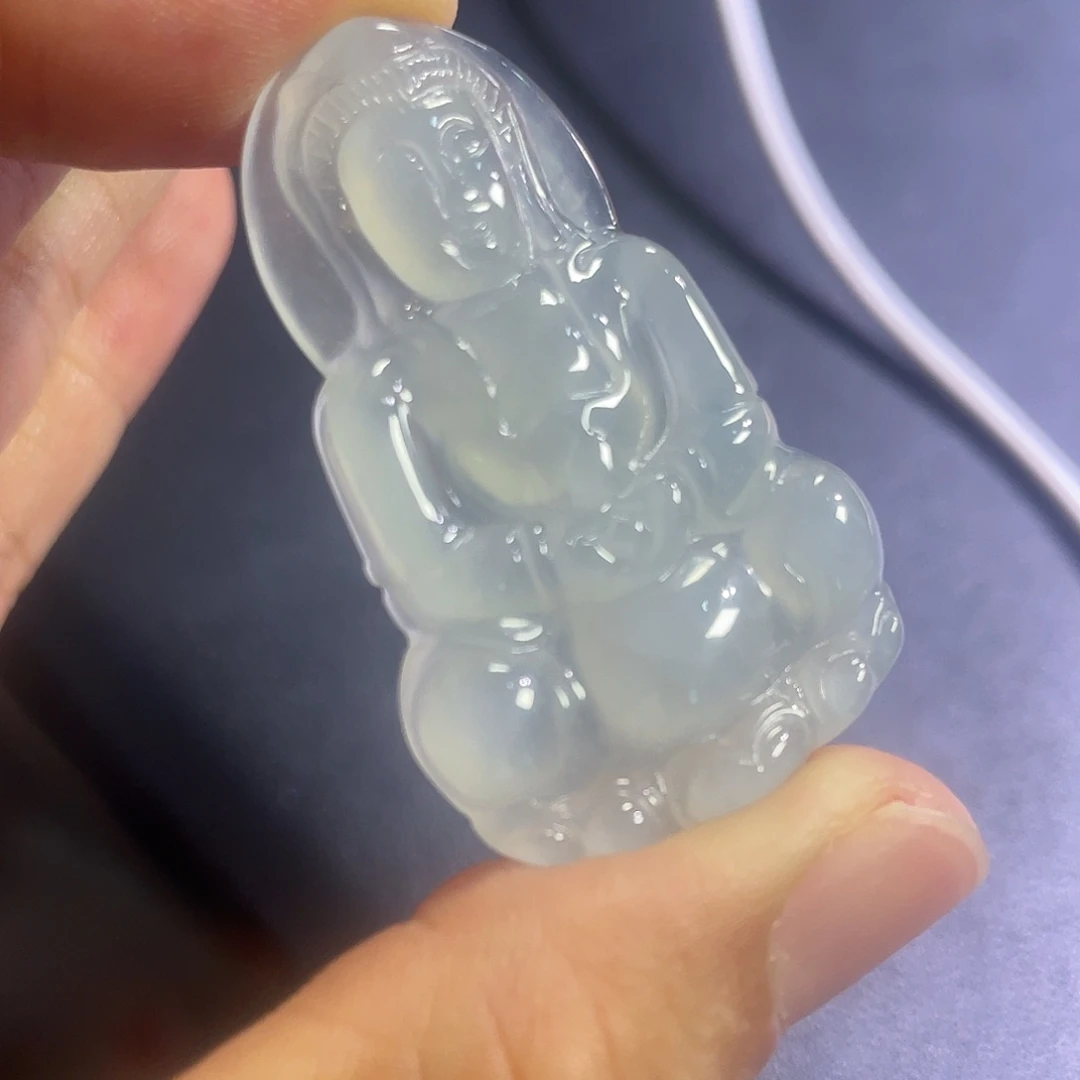 未镶嵌定制翡翠观音