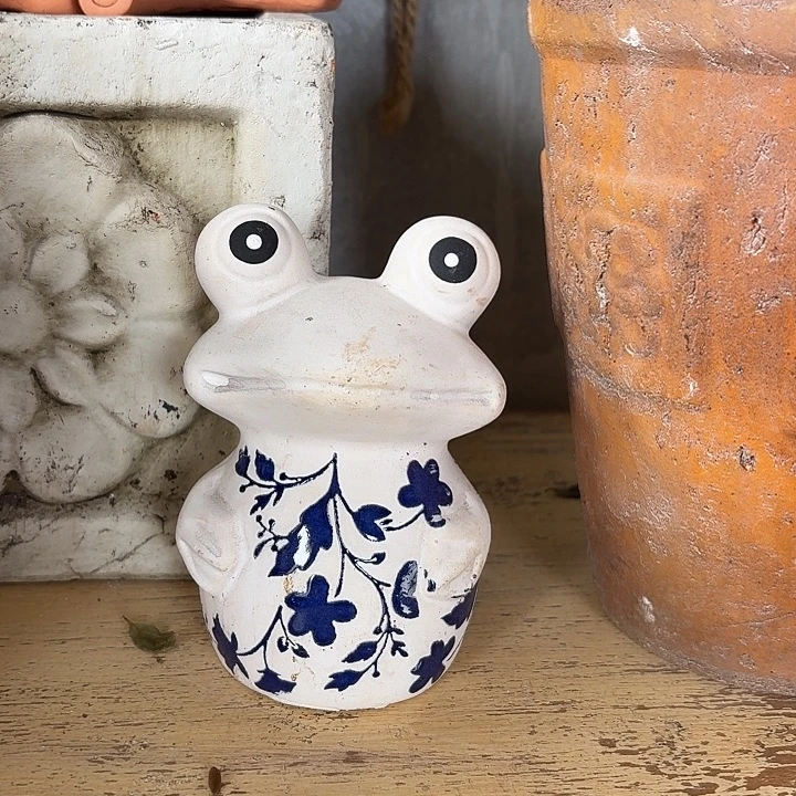 许纯的花房 青花青蛙