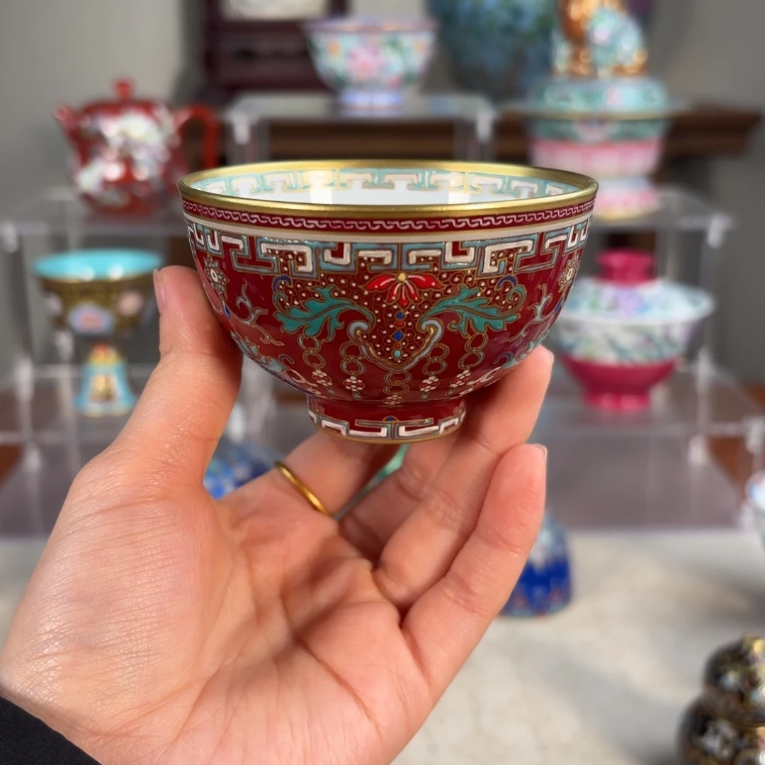 纯手工手绘 高端茶器