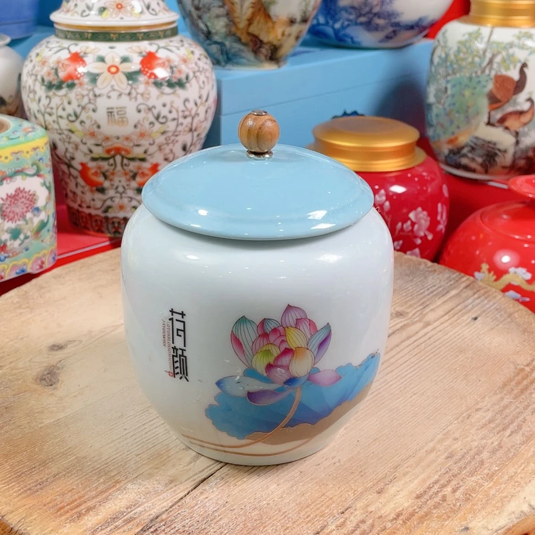 【闪购商品】罐陶瓷茶叶罐密封罐