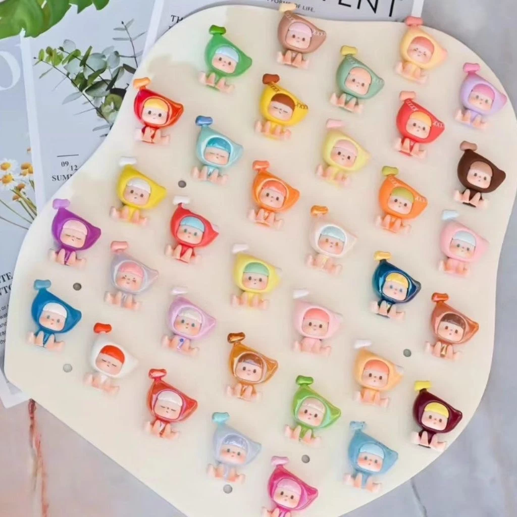 【拆盒】不二蕉小可爱系列迷你潮玩盲盒手办（尾编加加乐）