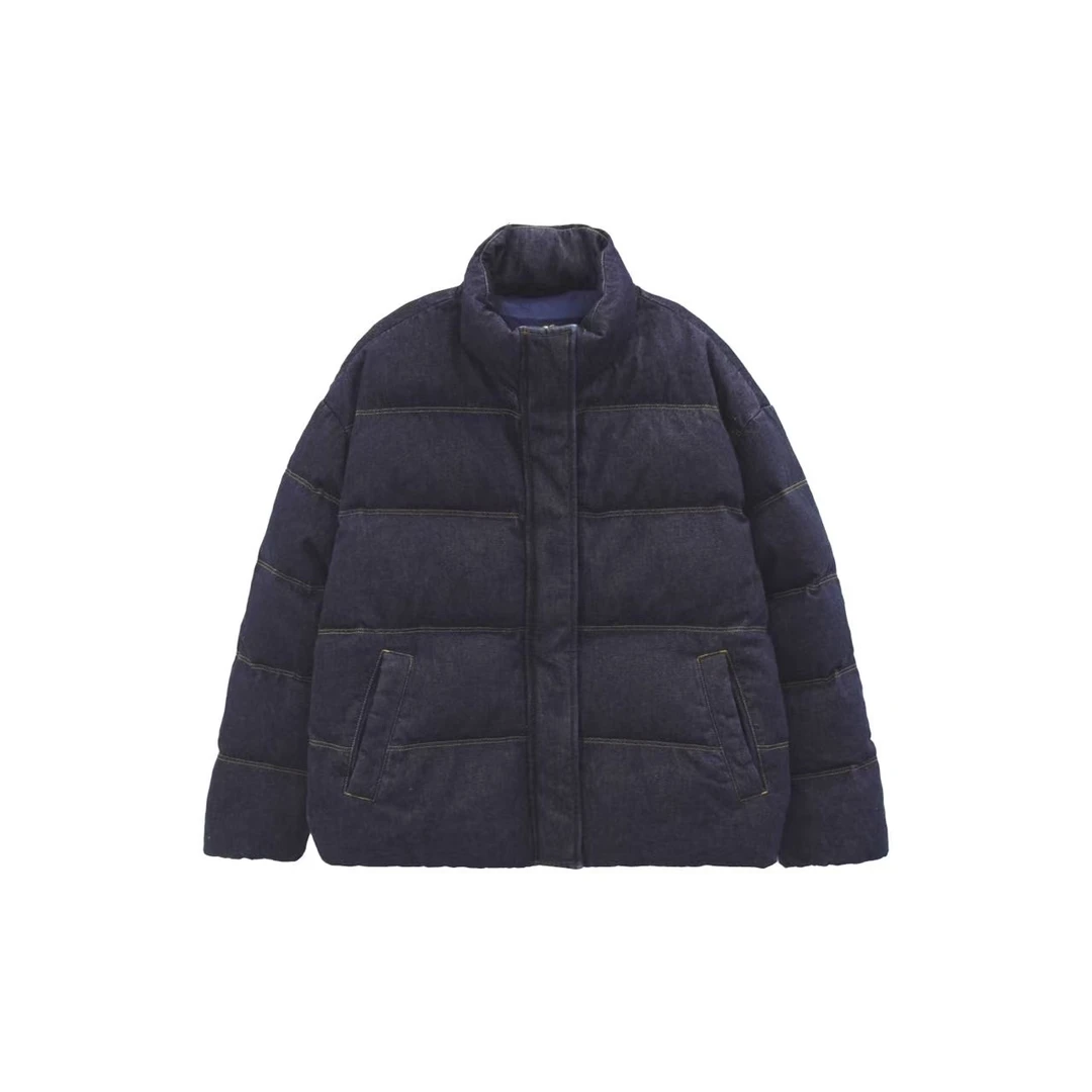 LIL SIS 牛仔长袖羽绒服