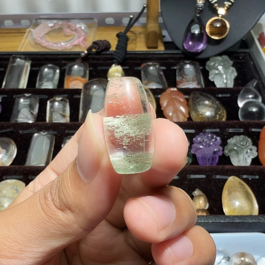 时***墨未镶嵌颈饰水晶水晶