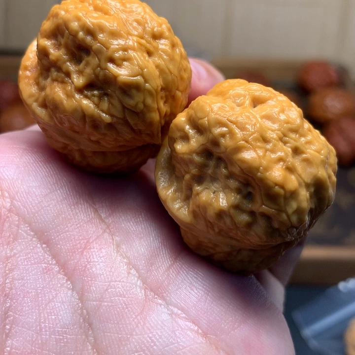 文玩核桃把件38蛤蟆