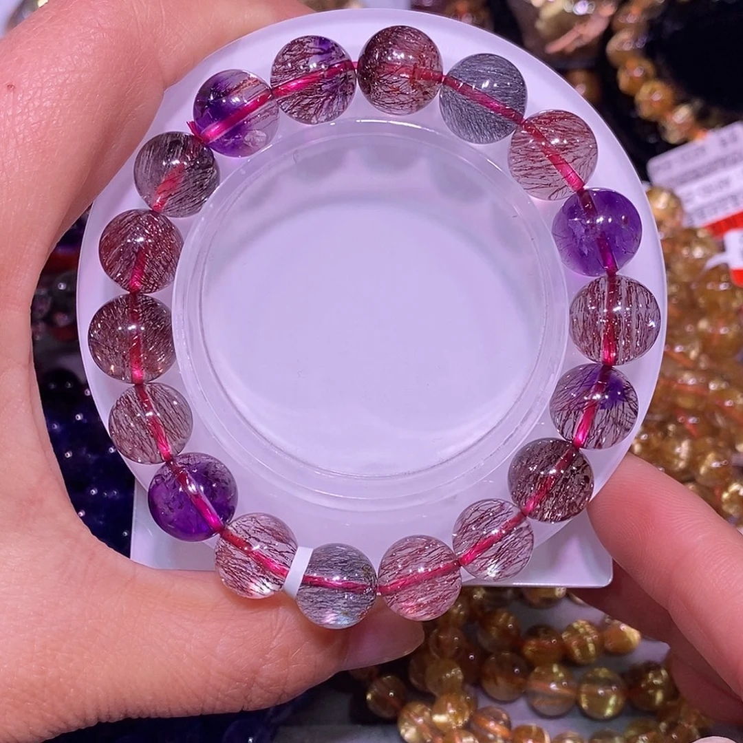 未镶嵌手链水晶超七11