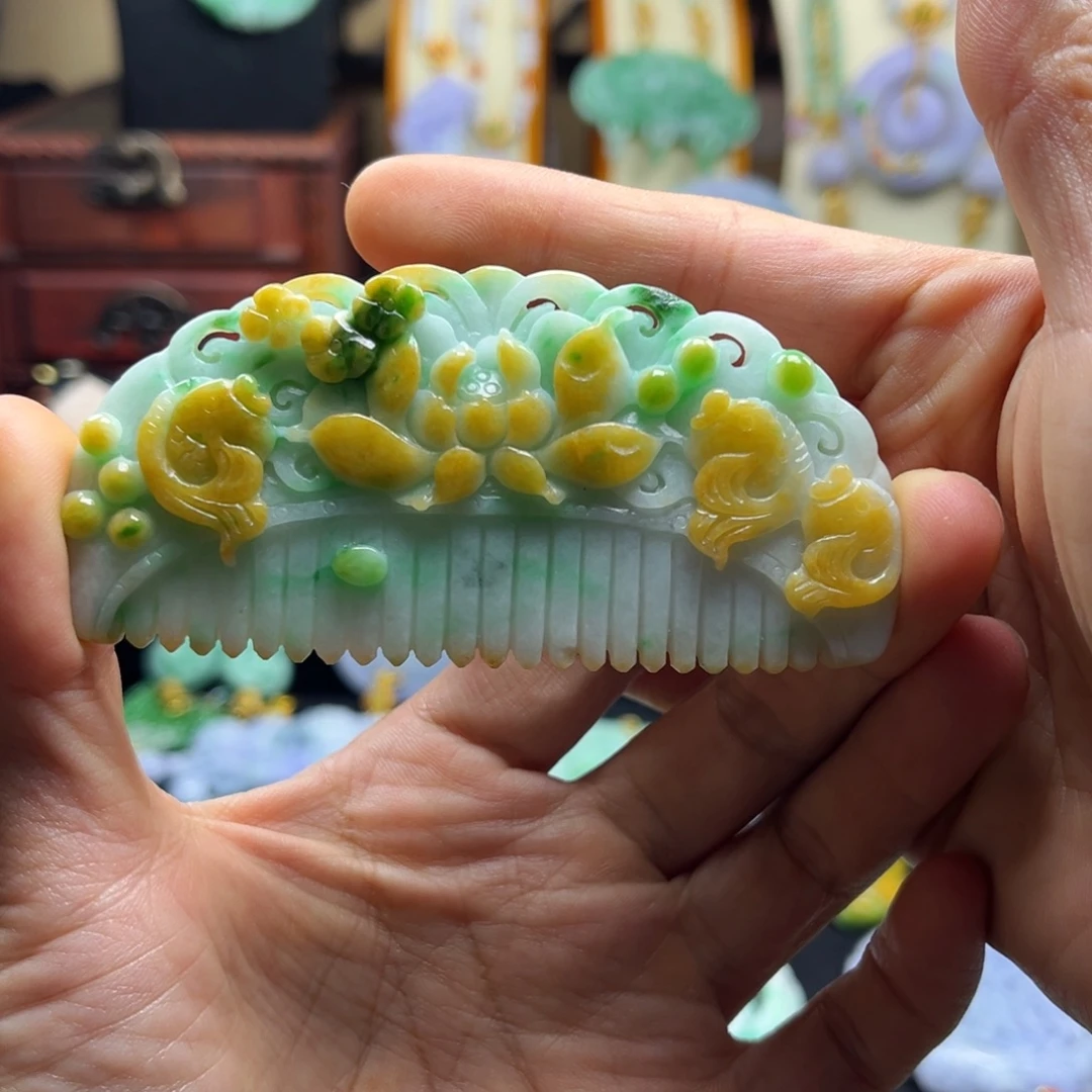 颈饰未镶嵌翡翠天然翡翠