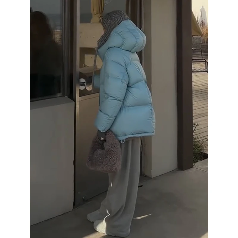 连帽中长款棉服女款2025年新款冬季独特超好看今年流行爆款小个子