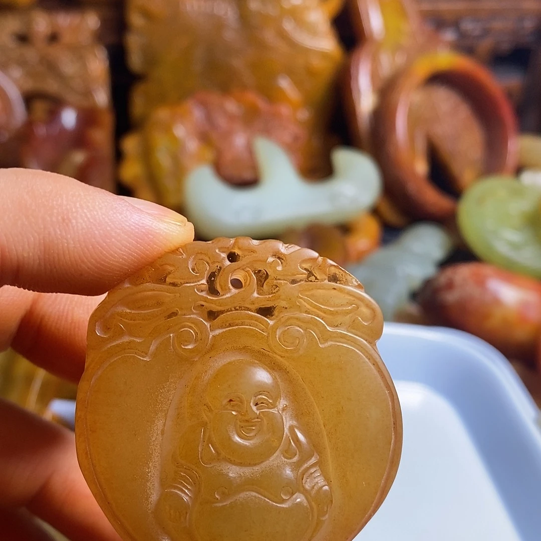 岫岩老玉（透闪石质玉）未镶嵌挂件