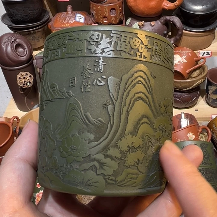 茶杯紫砂宜兴紫砂主人杯