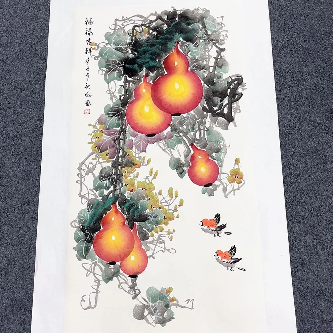 国画国画老师作品