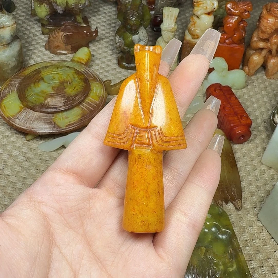 白玉菩提吊坠挂件