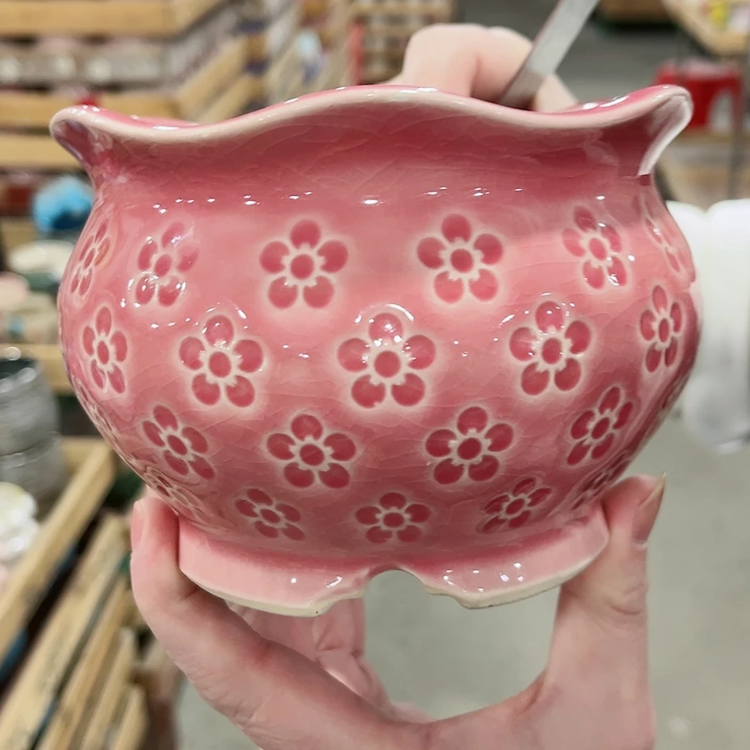 【闪购商品】陶瓷陶瓷多肉植物花盆