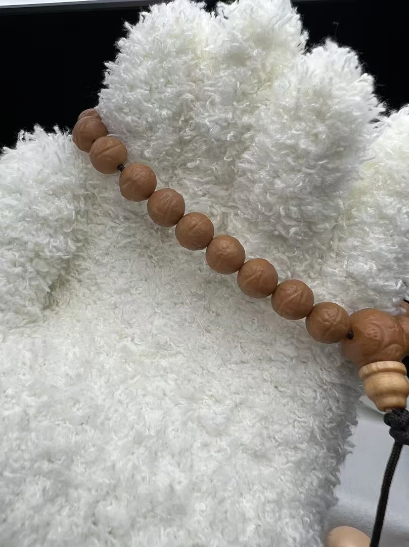 【吉祥凤眼】猴头雕刻凤眼微瑕