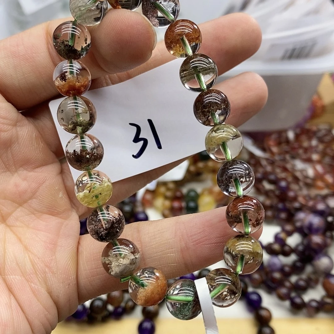 水晶手串未镶嵌天然