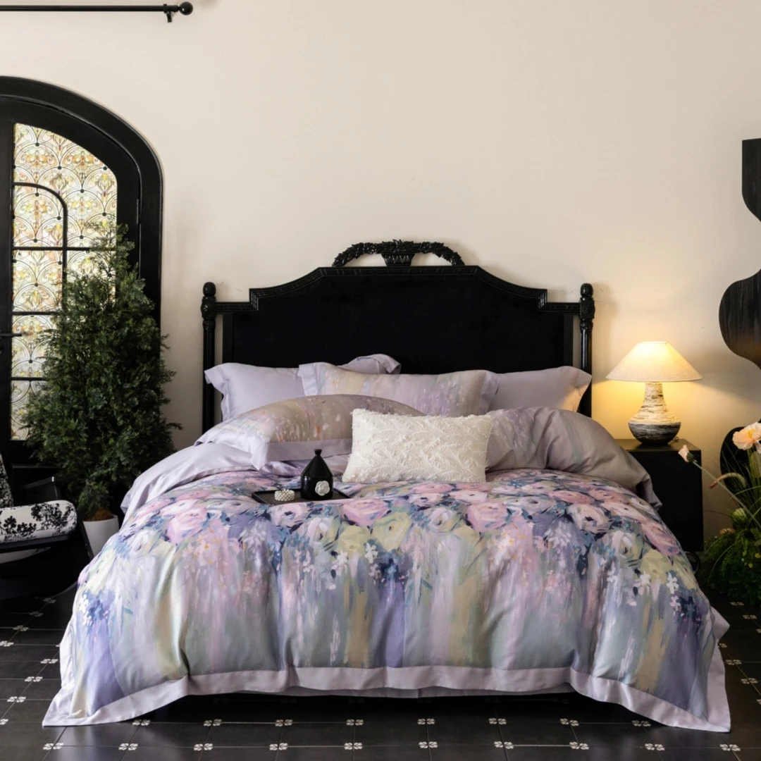 POCKET PIG/布袋猪DK设计-高支高密水蛋白天丝棉四季柔软四件套四