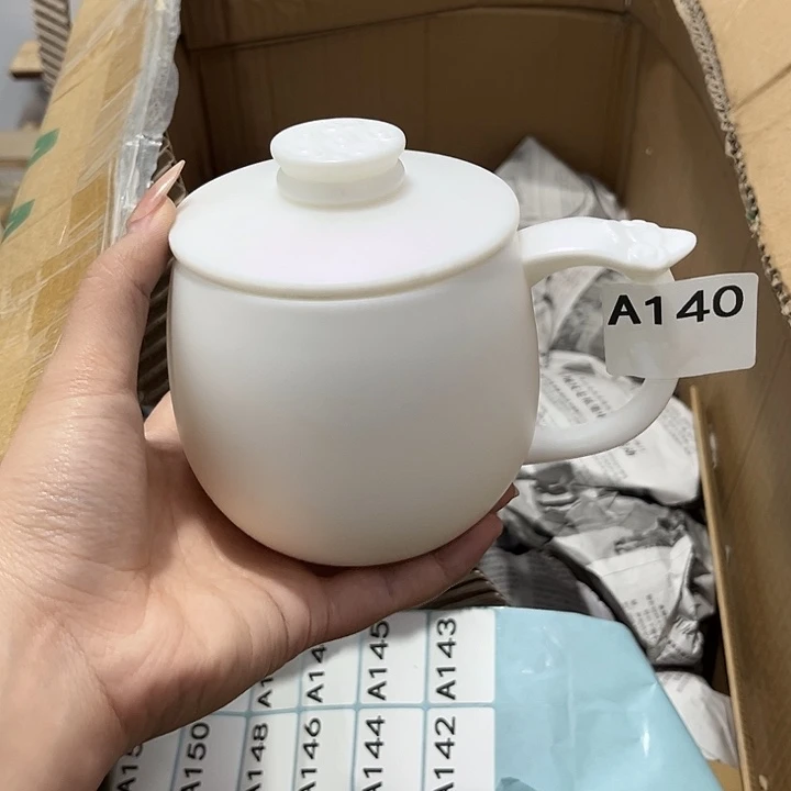 瓷片茶摆件工艺品摆件666