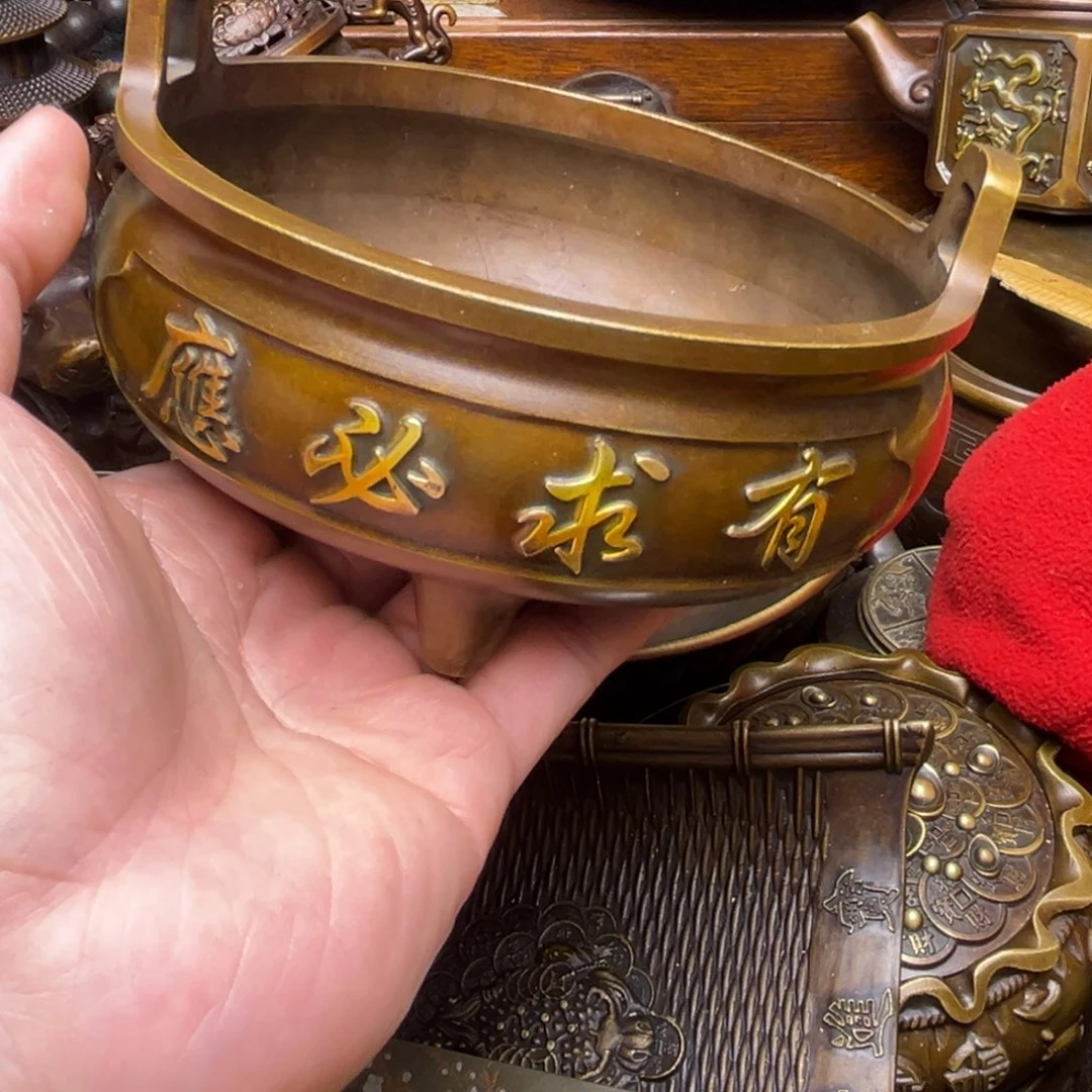 精美铜器点击下单