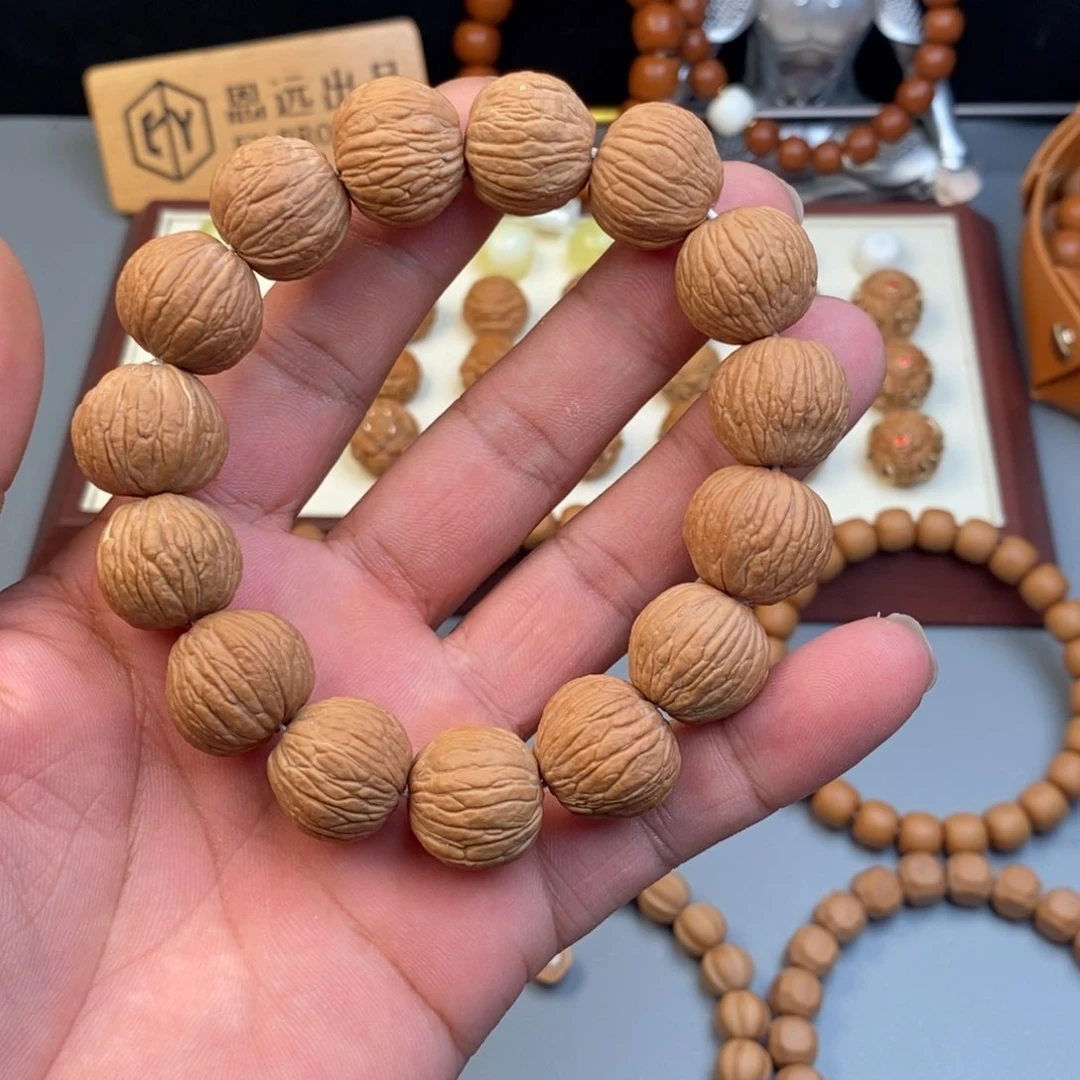核桃手串/手链凤羽