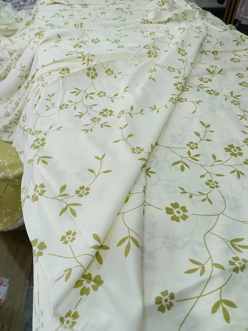 【贵和】全棉斜纹软绵绵印花水洗棉布料