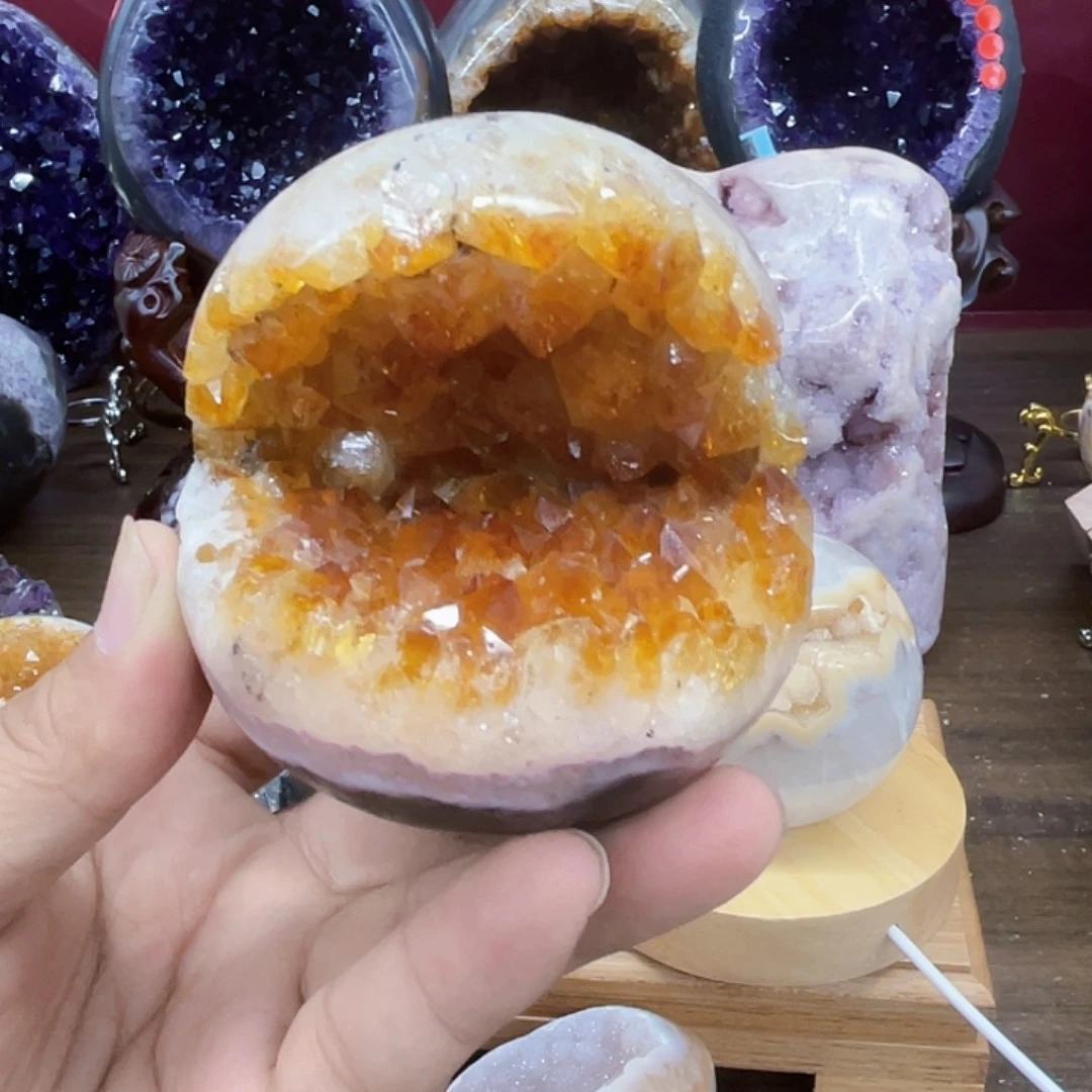大型摆件（非配饰）紫晶未镶嵌