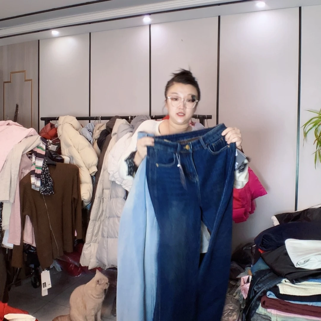 【闪购商品】57号80-170斤加绒堆堆裤