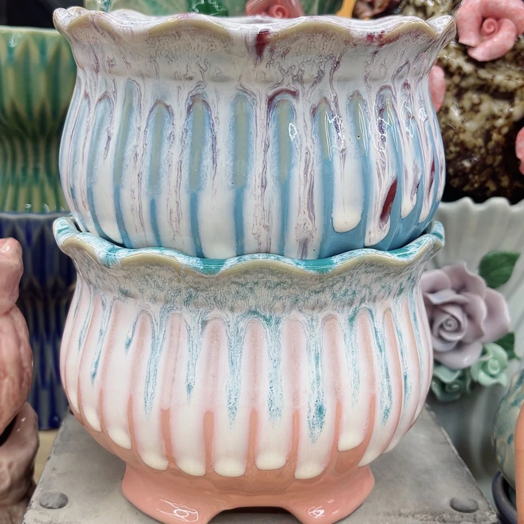 【闪购商品】陶瓷花盆