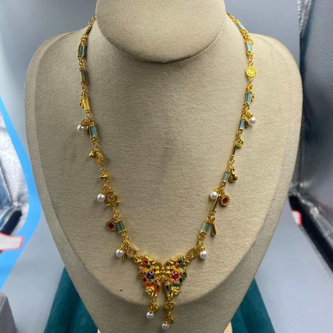 【色沁斑斓】d218项链