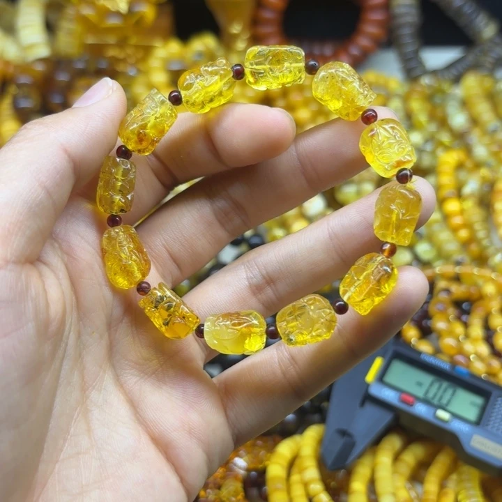 琥珀未镶嵌珠宝奇石