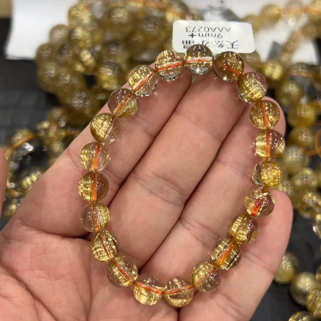 未镶嵌手链水晶aaa0273钛晶