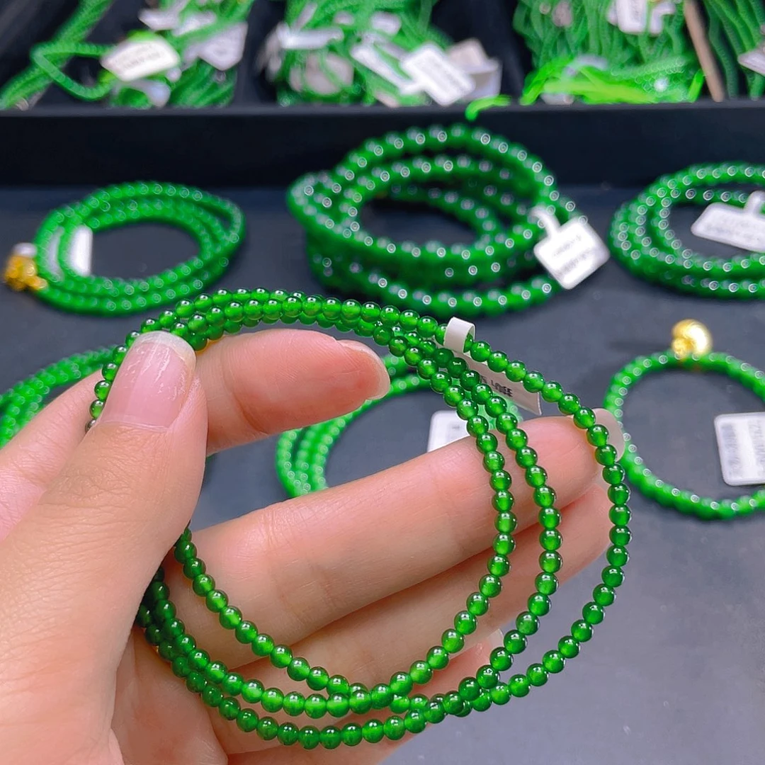 翡翠未镶嵌颈饰