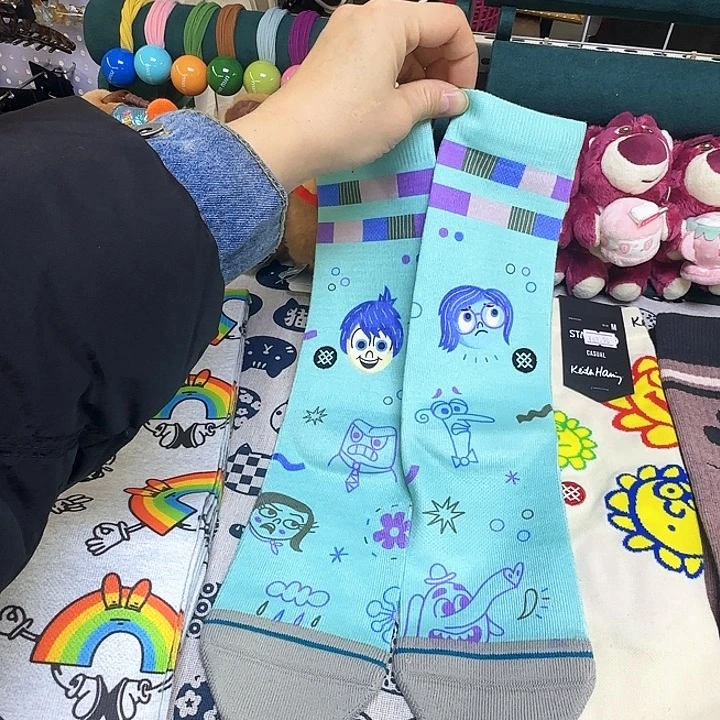 棉049st袜子m码 三双包邮