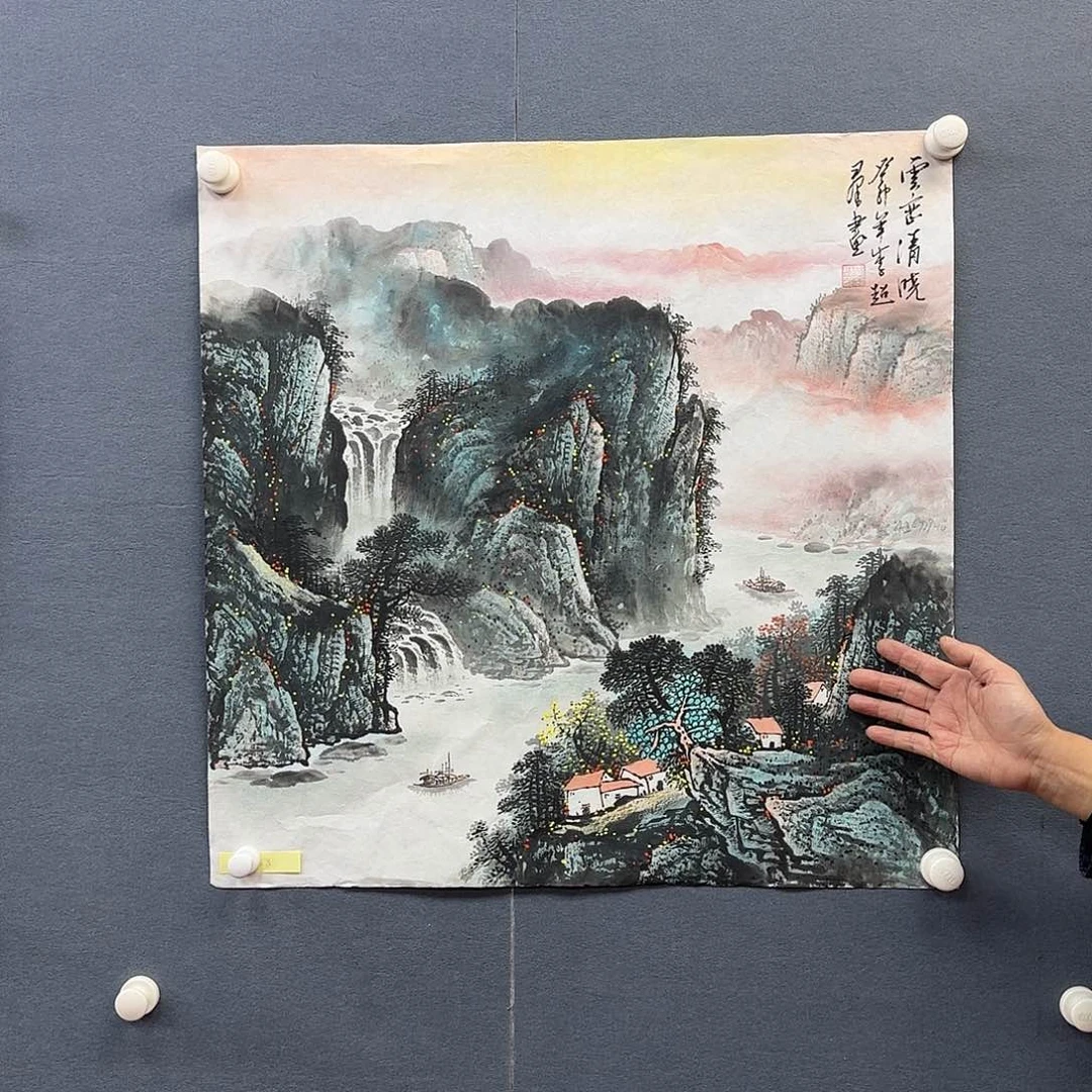 书法书法作品多次参加