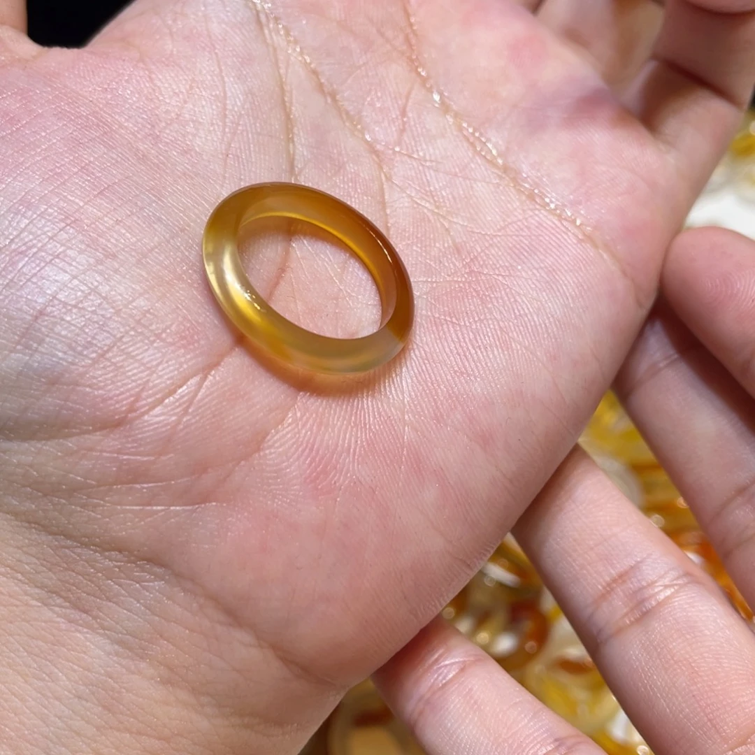 玛瑙/玉髓未镶嵌戒指69号港21 默认瑕疵