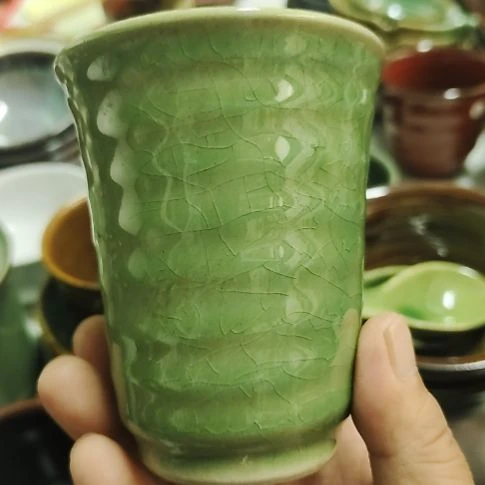 瓷片磁州窑五厂，七厂摆件，瓷片！