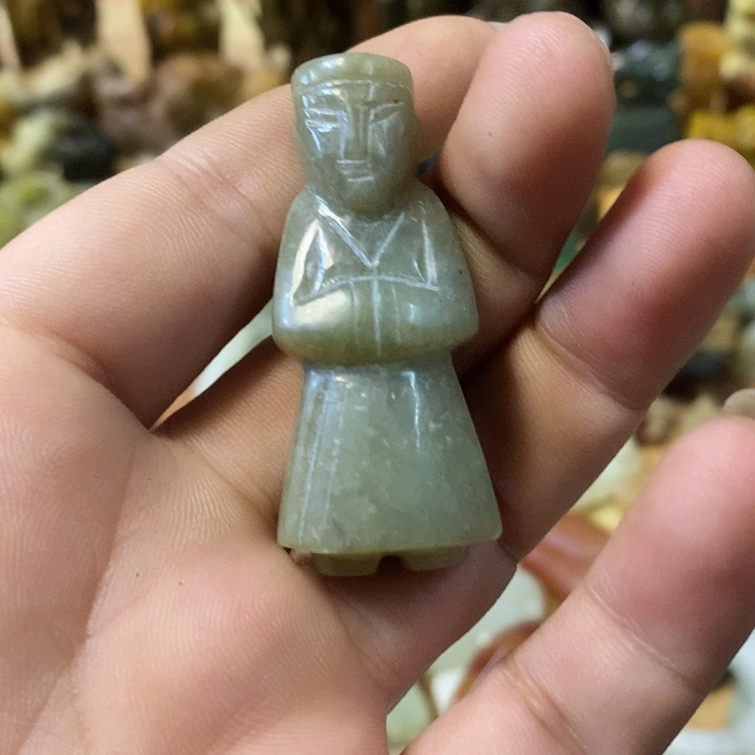 和田玉（糖玉）未镶嵌摆件玉器玉器玉器摆件